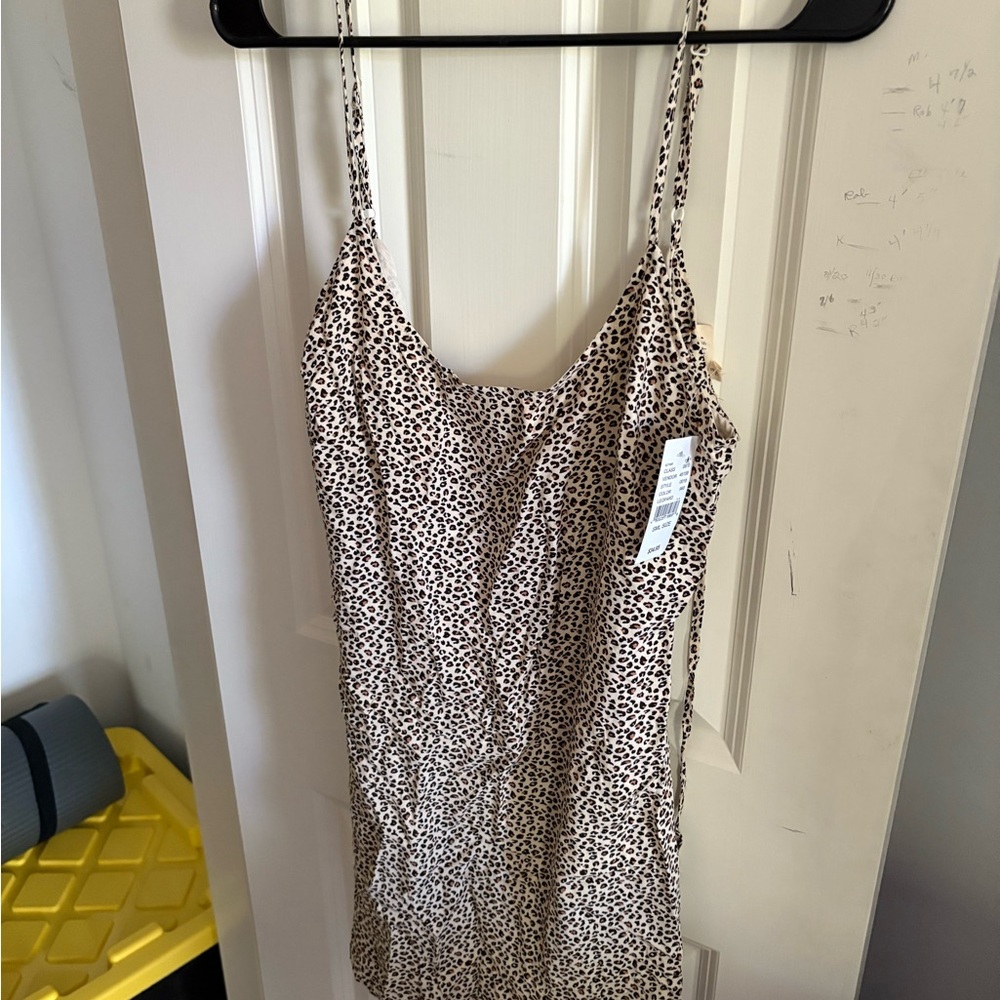 PacSun Leopard Print Mini Dress